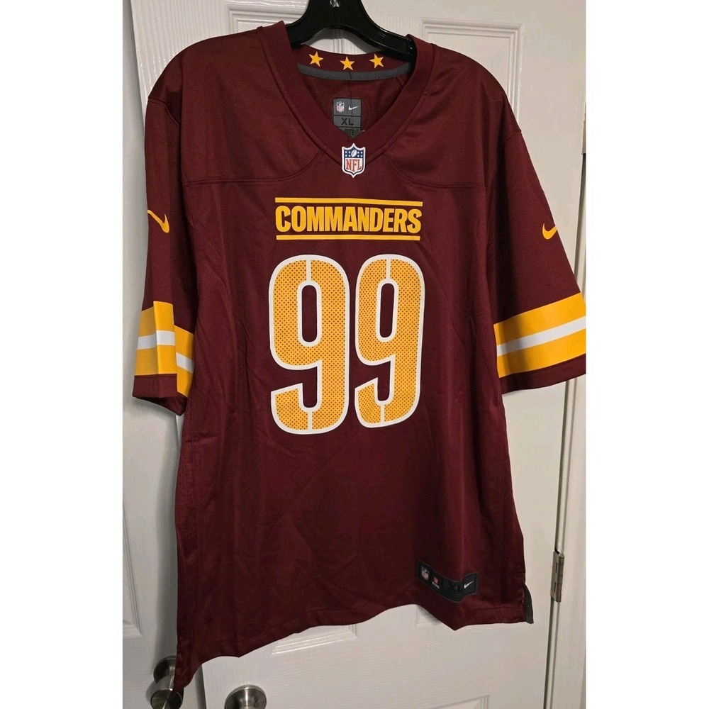 Nike Washington Commanders Young #99 Men's NFL Jersey XL Burgundy On-Field NWT
